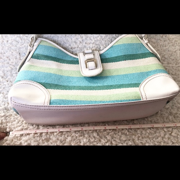 Croft and Barrow retro multi colored bag - Picture 6 of 6